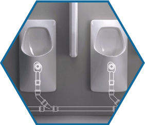 Urinal- und bidetsiphon