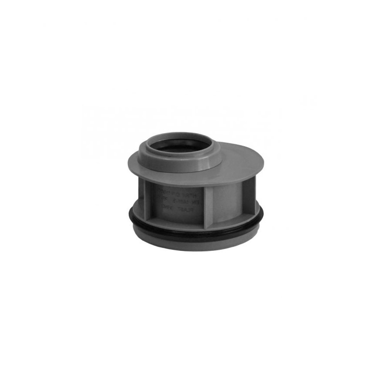 Ø110 mm single waste adaptor with Ø50 mm reduciton