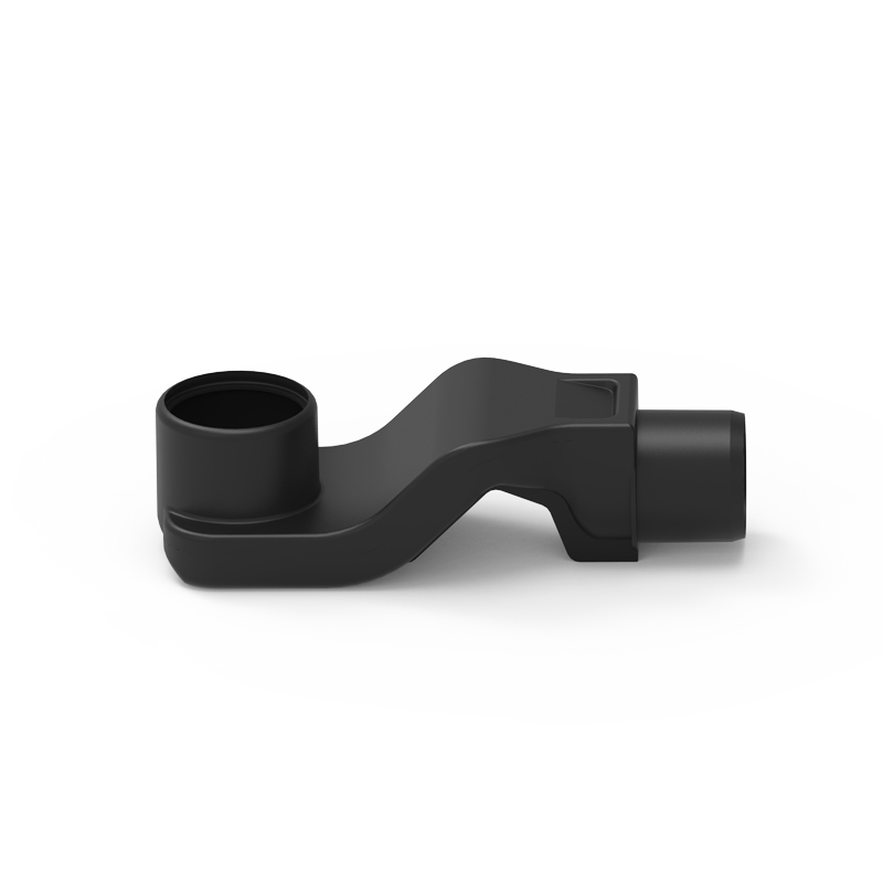 Низкий сифон для душевых лотков, черный