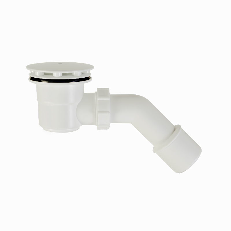Zuhanytálca szifon Ø60 mm, fehér, kivehető bűzzárral, tisztítható