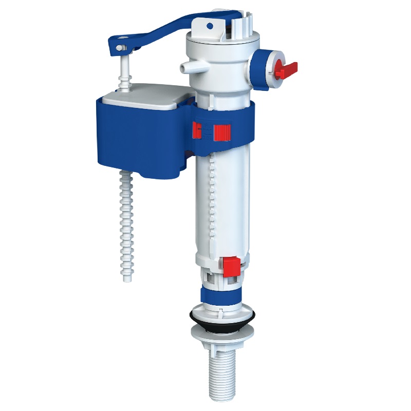 Univerzálny napúšťací ventil k WC nádržke, spodné alebo bočné pripojenie 3/8